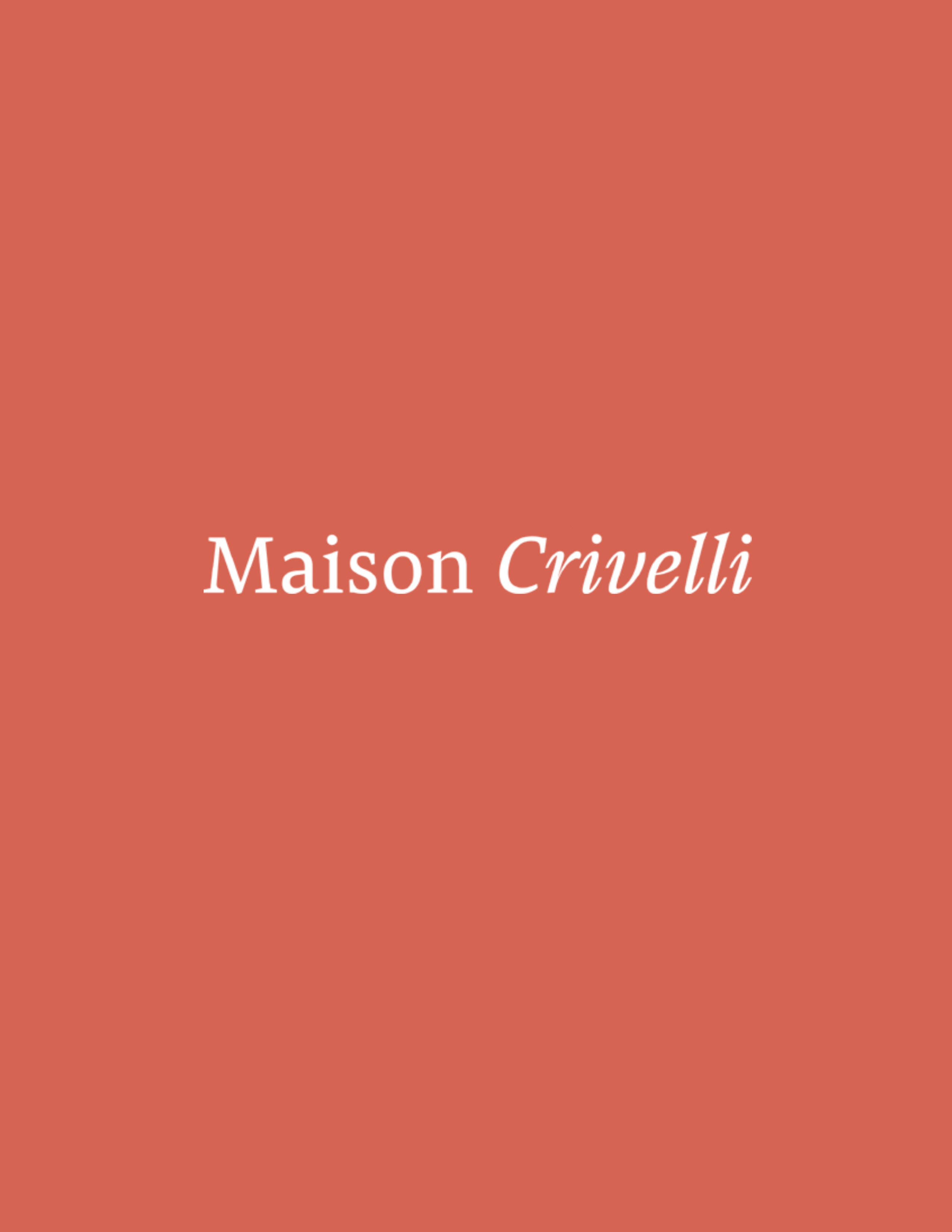 Maison Crivelli
