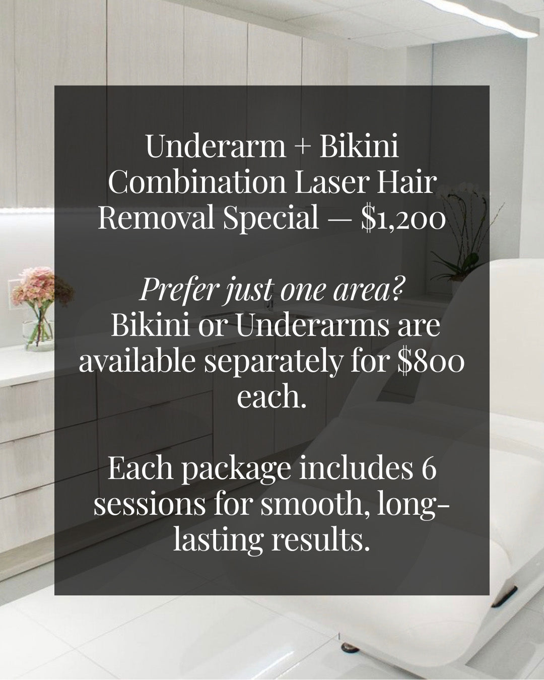 Black Friday Special: Laser Hair Removal