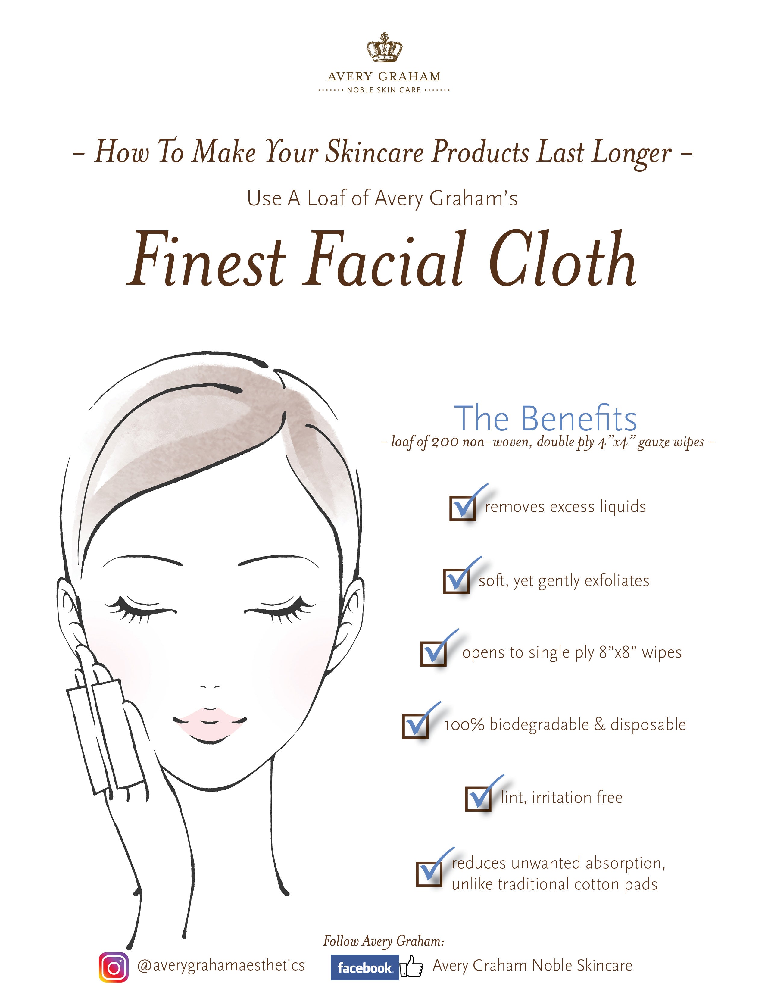 Graham Gauze – The Finest Facial Cloth