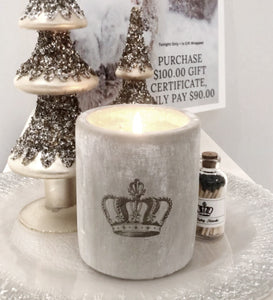 Avery Graham Crown Candle, Gift Wrapped!